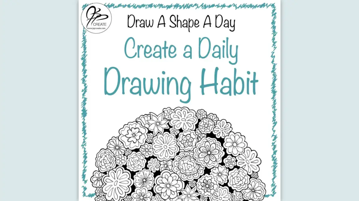 Create A Daily Drawing Habit with Draw A Shape A Day