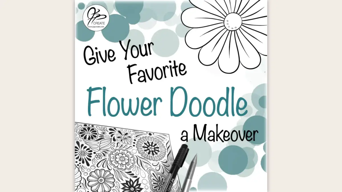 The Simple Flower Doodle Makeover