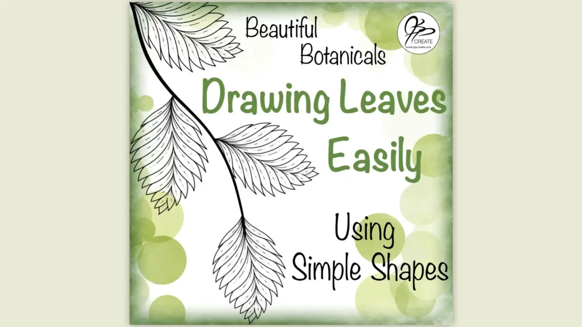 Drawing Leaves Easily Using Simple Shapes