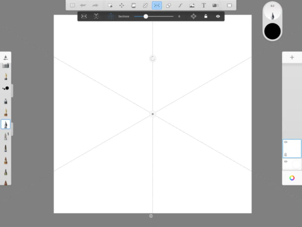 Symmetry on the iPad