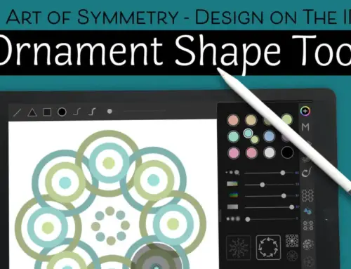 How to Use the iOrnament Shape Tool on the iPad