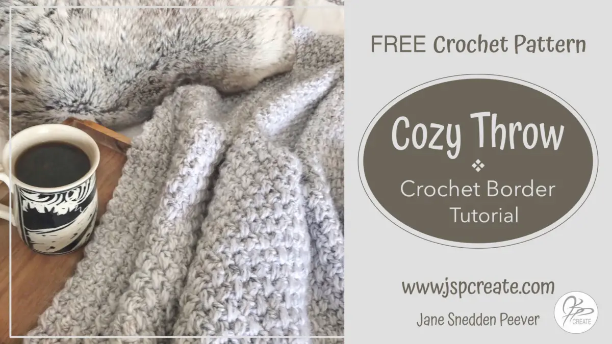 Cozy Throw Free Crochet Pattern