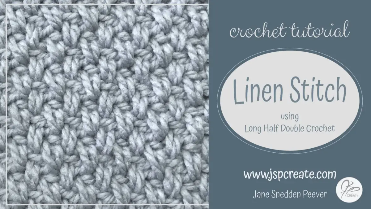 Linen Stitch Crochet Tutorial