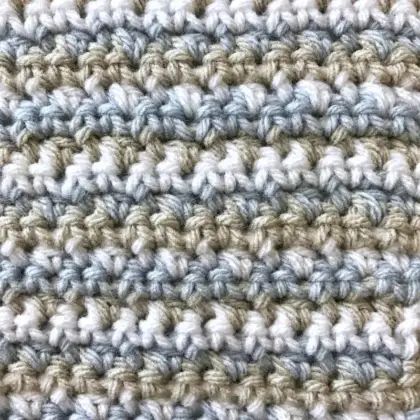 Cobblestone Stitch Crochet