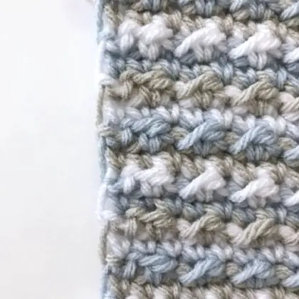 Cobblestone Stitch Crochet