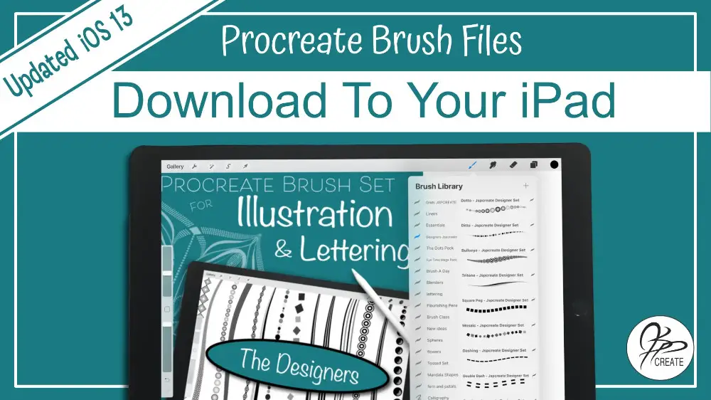 How To Download Procreate Brush Sets on your iPad