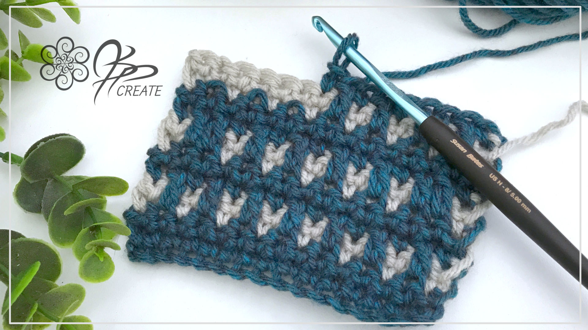 Learn The Basics Of Mosaic Crochet With This Free Tutorial And Chart. -  JSPCREATE