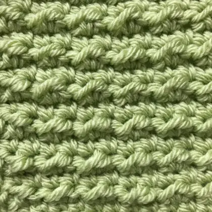 Cobblestone Stitch Crochet