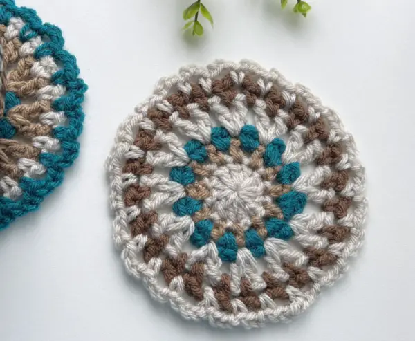 Easy Crochet Coaster