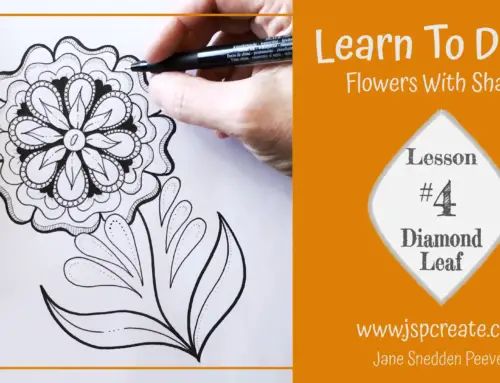Learn To Draw Flowers With Shapes Lesson 4