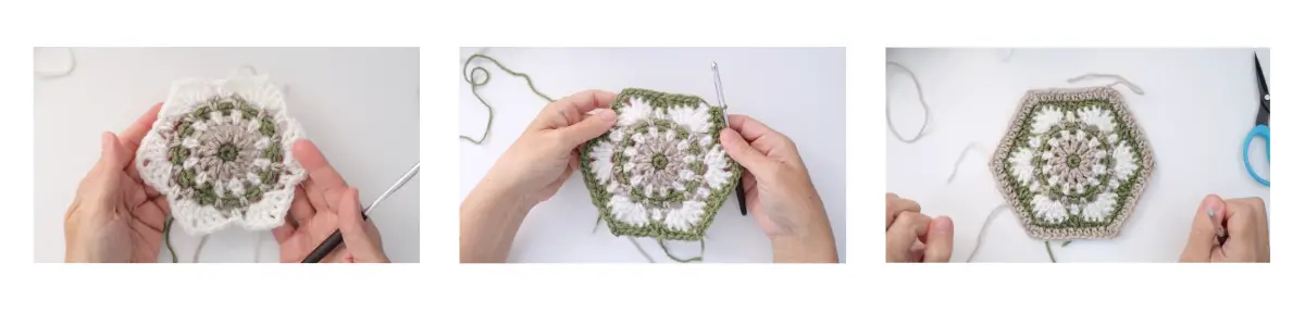 Granny Hexagon Flora