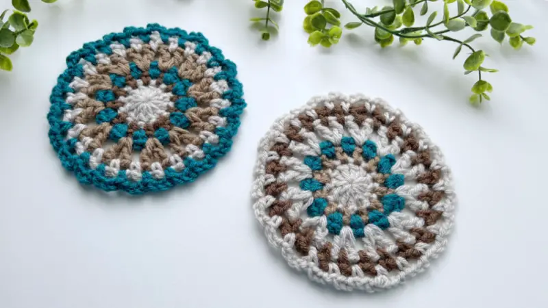 Easy Crochet Coaster