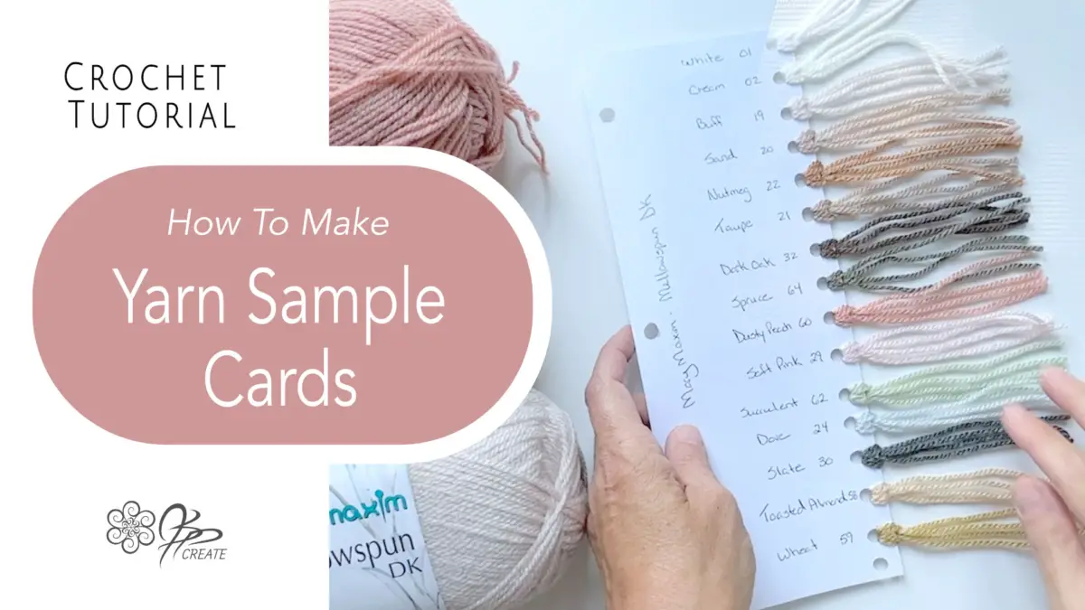 DIY Yarn Sample Cards: Stash Organizing Magic