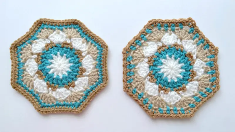 Granny Square Sand Dollar