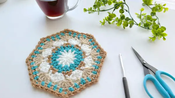 Granny Square Sand Dollar