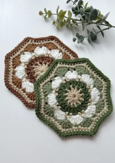 Granny Square Sand Dollar