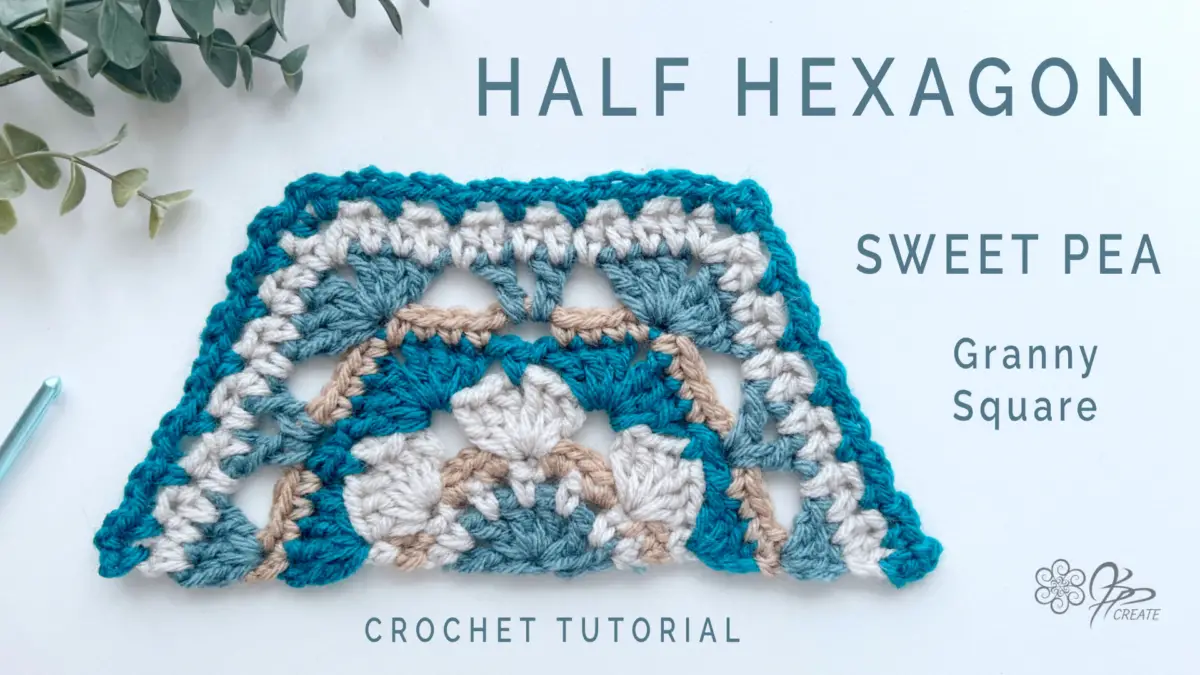 Shaping the Half Hexagon, Level Up Your Crochet