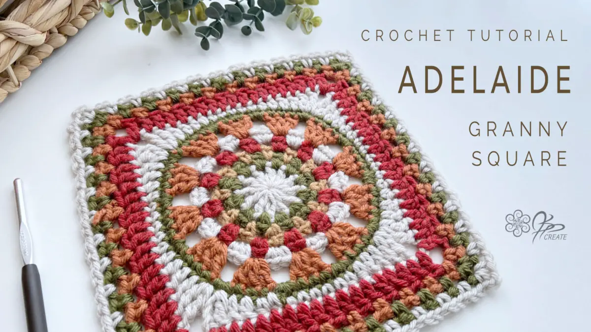 Expressive Style: Crochet Adelaide Granny Square