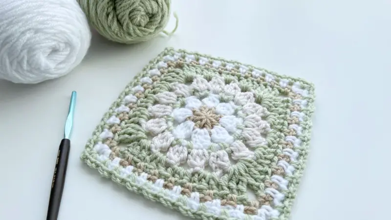 crochet throw