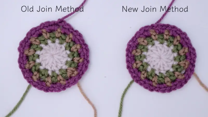 Invisible Beginning Single Crochet