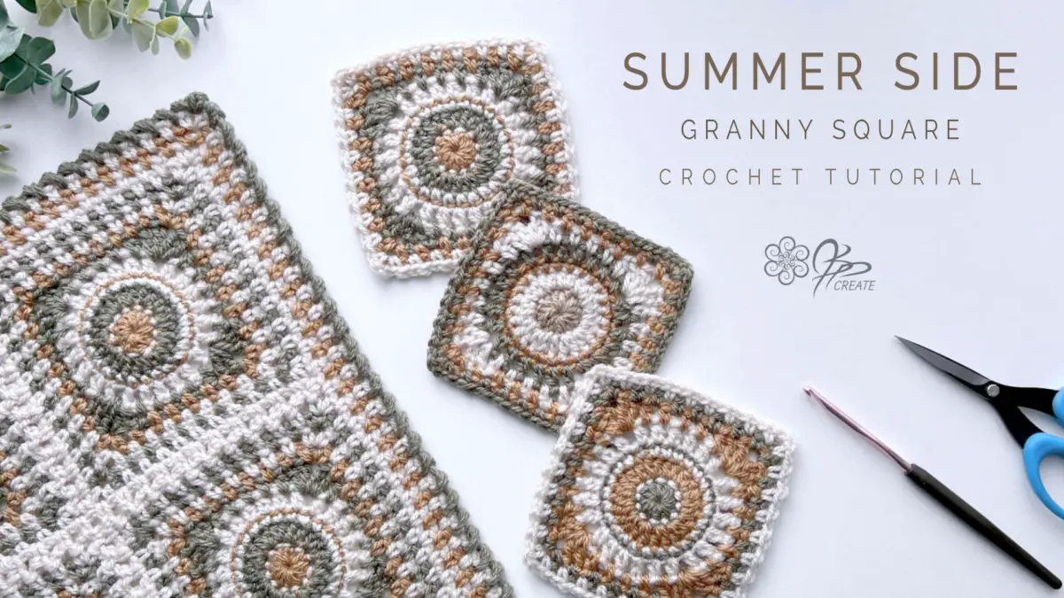 Summer Side Square: Easy Modern Crochet