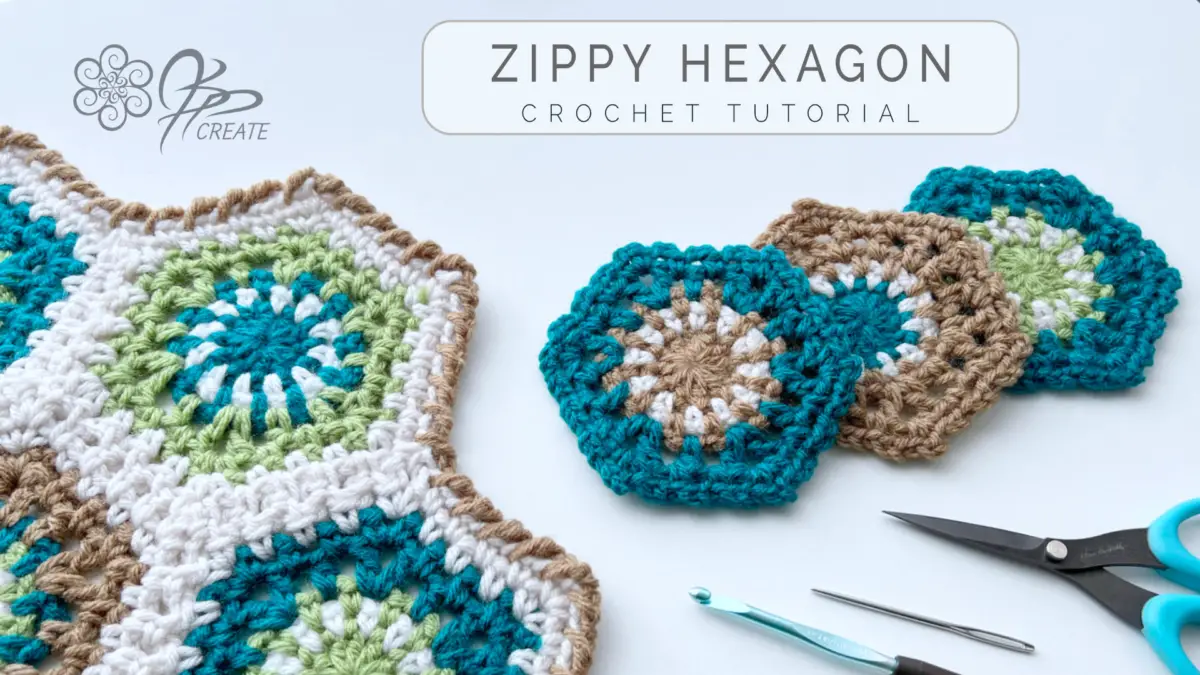 Zippy Crochet Hexagon – Beyond the Classic Square