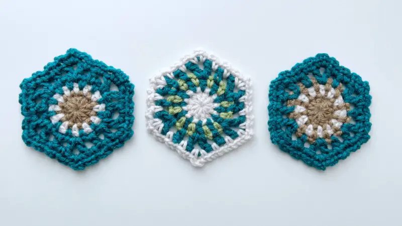 Zippy Crochet Hexagon