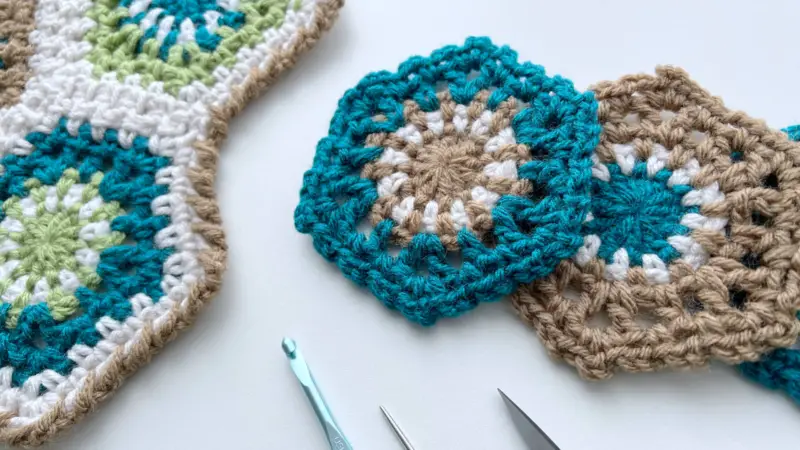 Zippy Crochet Hexagon