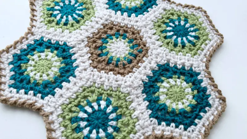 Zippy Crochet Hexagon