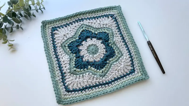 Sage Granny Square