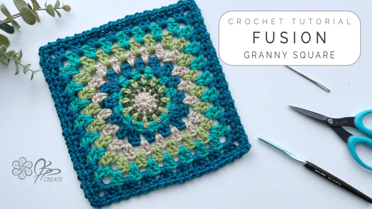 Fusion Granny Square – Perfect Blend of Classic & Modern Crochet